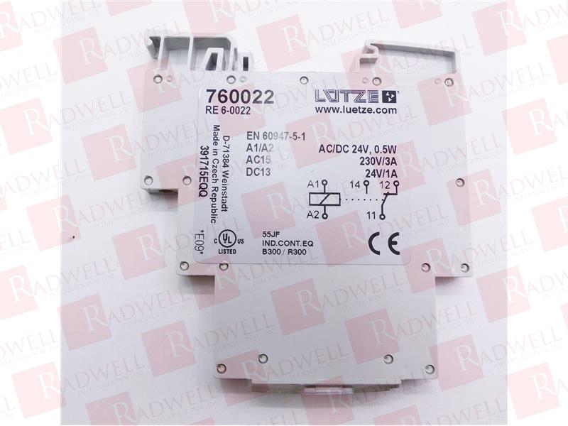 LUTZ RE6-0022AC/DC24V