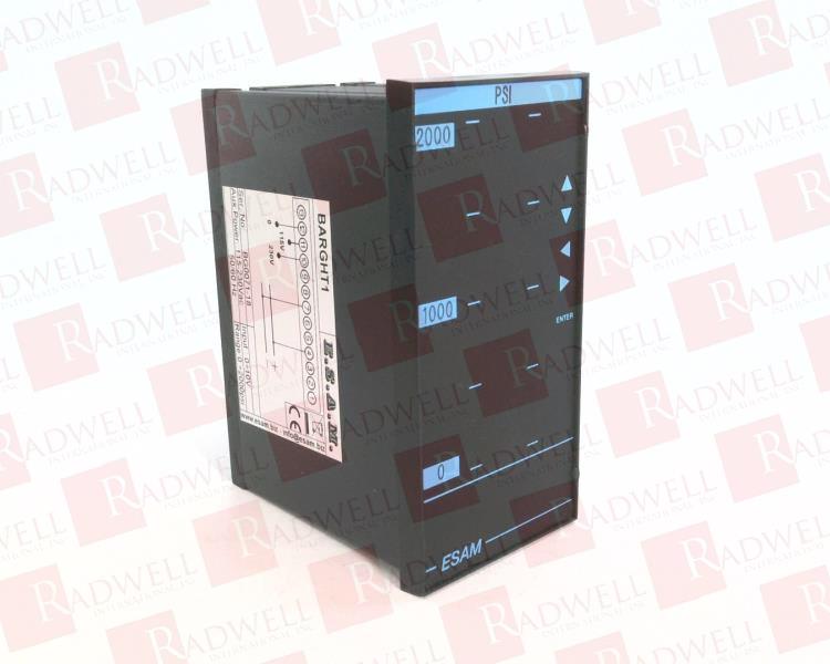  , PANEL METER, 0-2000 PSI RANGE, 0-10 VOLT INPUT, 50/60 HZ, 115-230 VAC AUX POWER
