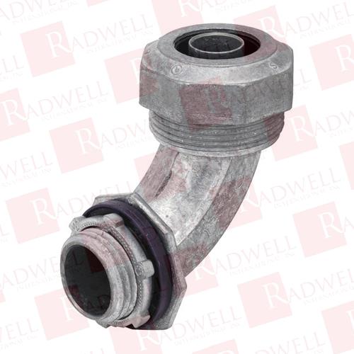 CONNECTOR 1/2IN 90DEG ZINC LIQUIDTIGHT