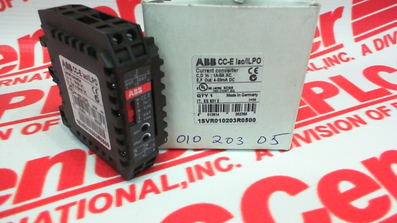ASEA BROWN BOVERI 1SVR 010 203 R0500