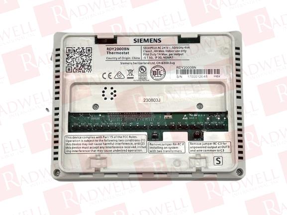 SIEMENS RDY2000BN
