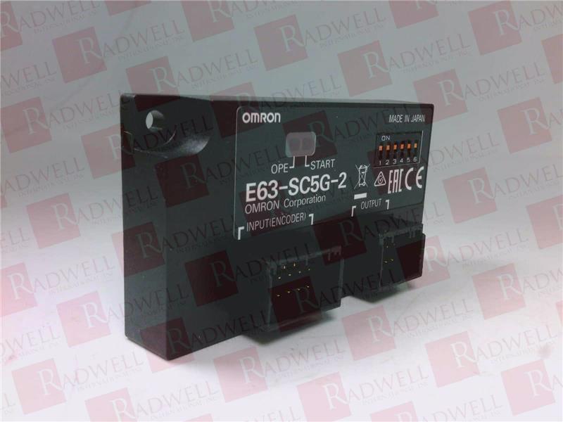 OMRON E63-SC5G-2 12P