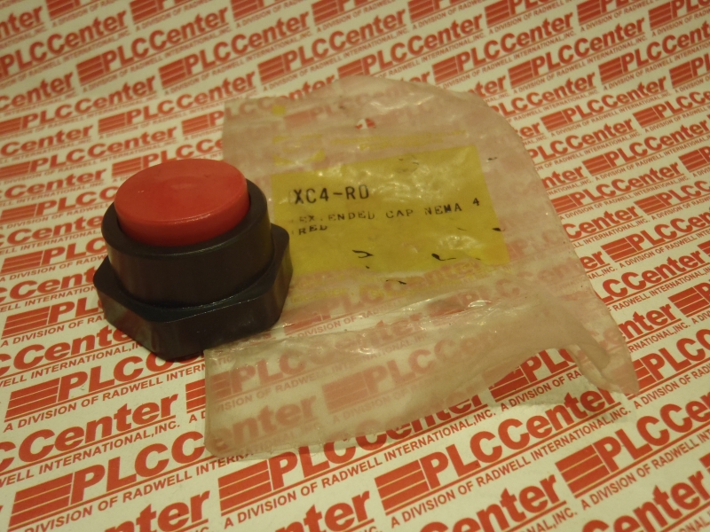 CAP EXTENDED NEMA4 RED