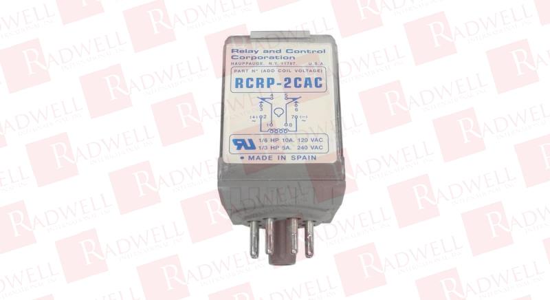RELAY & CONTROLS RCRP2CAC240