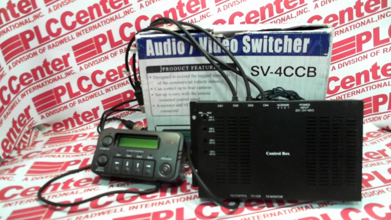 AUDIO/VISUAL SWITCH BOX 12-42VDC
