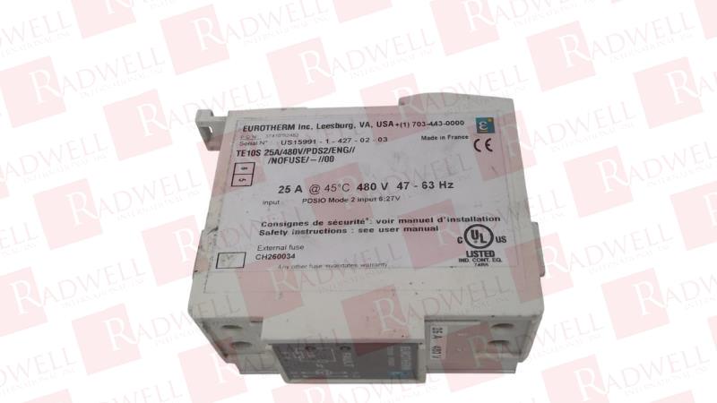 INVENSYS TE10S/25A/480V/PDS2/ENG///NOFUSE/-//00
