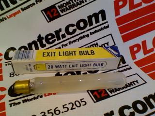 LIGHT BULB FOR EXIT 20W 130V