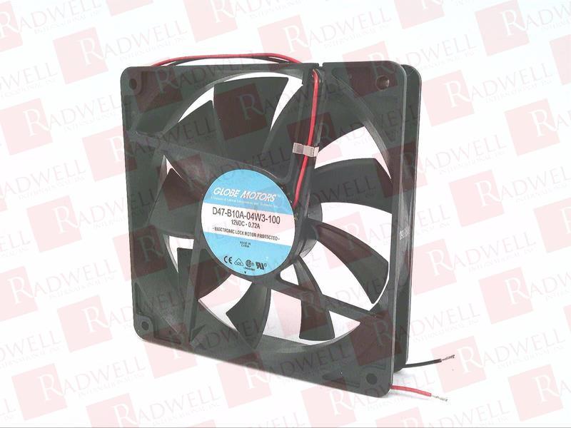 GLOBE MOTORS D47-B10A-04W3-100