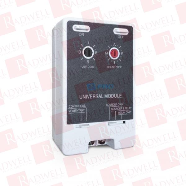 UNIVERSAL MODULE/RECEIVER, 5AMP, 120VAC 60HZ, 1 WATTCONTACTS: 5 AMP AT 24VDC, 100VA AT 30VAC, RMS CLASS 2