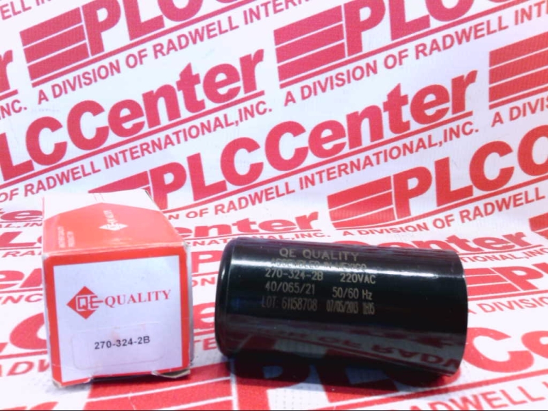  , CAPACITOR 220VAC 50/60HZ 1/4IN MALE QUICK-CONNECT