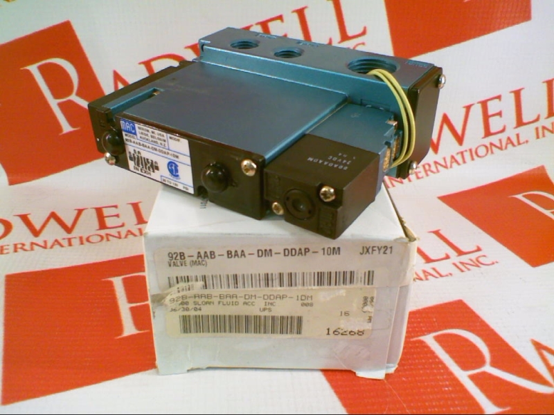 MAC VALVES INC 92B-AAB-BAA-DM-DDAP-10M