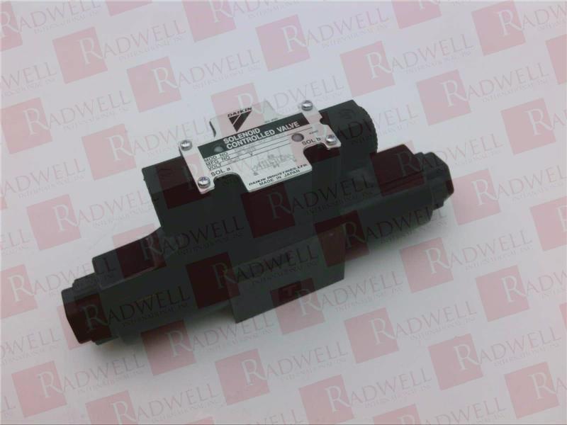 SOLENOID VALVE, NOMINAL DIAMETER: RC 1/4, SPRING CENTER SPOOL OPERATING TYPE, 24VDC, TERMINAL BOX CONNECTION TYPE