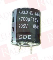 CORNELL DUBILIER 380LX471M250J042