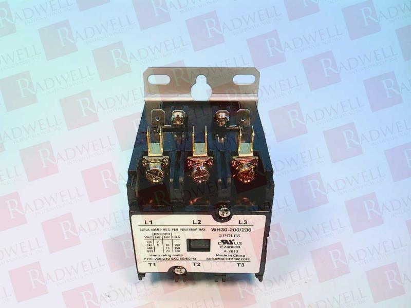 WORLDWIDE ELECTRIC WH30-200/230