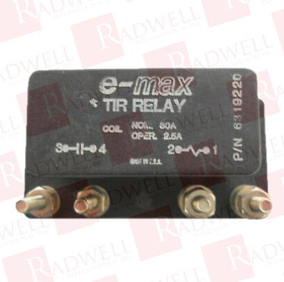  , TRIP INDICATION RELAY, MAX 10 AMP CONTINUOUS, 2.5 AMP OPERATING CURRENT, 0.5 SEC MAX RESPONSE TIME, 500 V DC BREAKDOWN VOLTAGE, SWITCH FORM A, 50 W / 1.0 AMP MA ...
