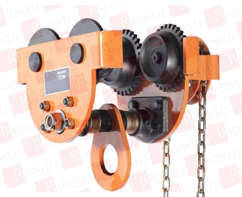 GEARED TROLLEY 10 TON - 5" - 8"