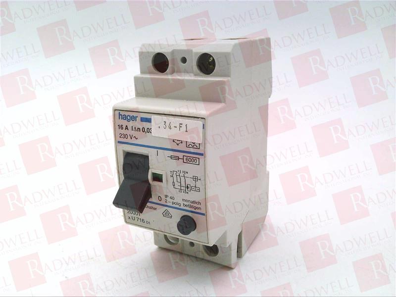 HAGER XU716