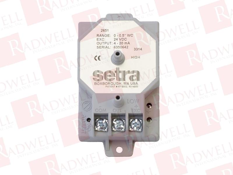 SETRA 2651-001W-B-11-T1-E