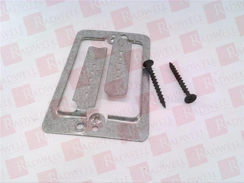 SINGLE GANG, SCREW MOUNT,FOR DRYWALL UP TO 1 1/4" OR DOUBLE 5/8"