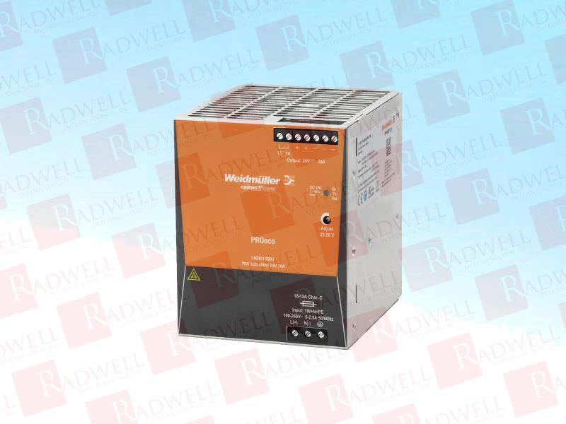 WEIDMULLER PRO-ECO-480W-48V-10A