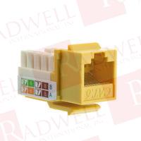AMP NETCON DIV CAT-5E-RJ45-YELLOW
