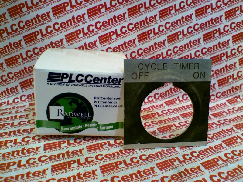 800T-X559E-CYCLE-TIMER-OFF-ON Legend Plate by ALLEN BRADLEY