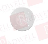 FOR 4" LOUDSPEAKER, ROUND, STUD-MOUNT, STEEL, WHITE POWDER COAT FINISH