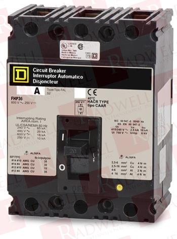 SCHNEIDER ELECTRIC FHP36080