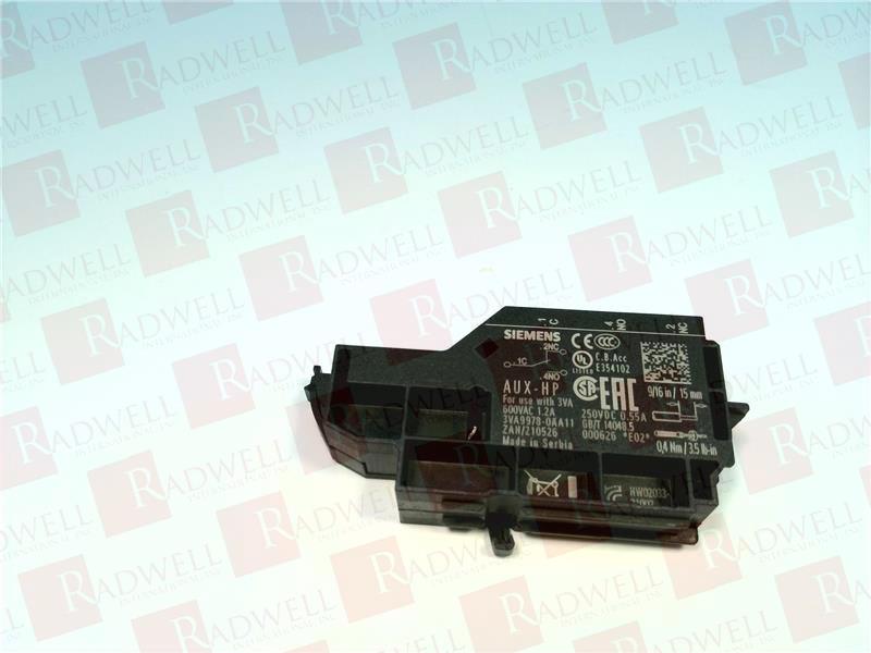 SIEMENS 3VA9978-0AA11