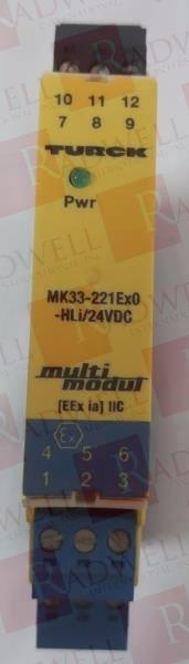 TURCK MK33-221EX0-HLI/24VDC