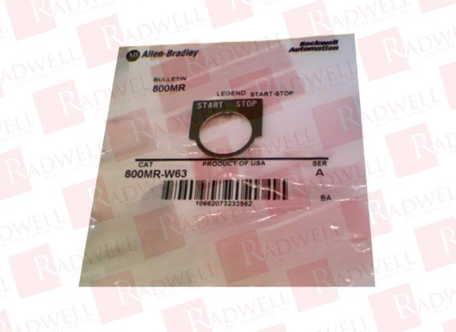 ALLEN BRADLEY 800MR-W63