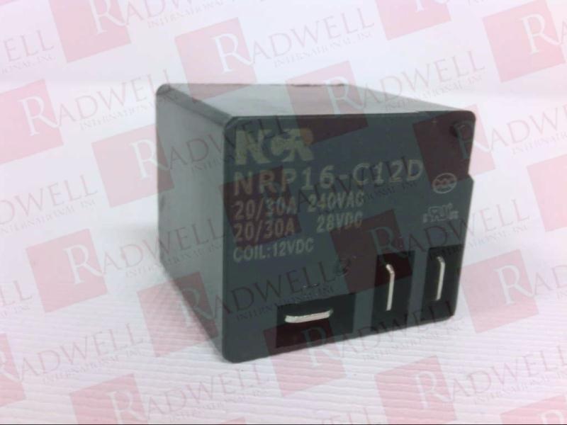 RELAY 20/30AMP 240VAC COIL 12VDC 5PIN