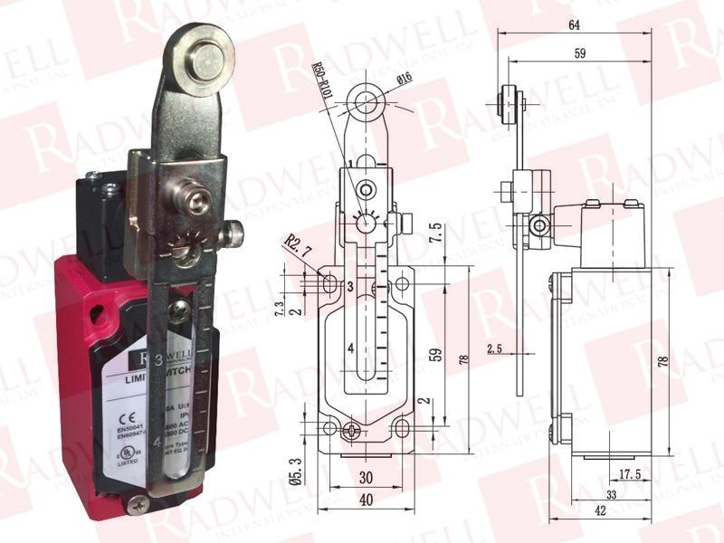 RADWELL VERIFIED SUBSTITUTE XCKJ70543SUB
