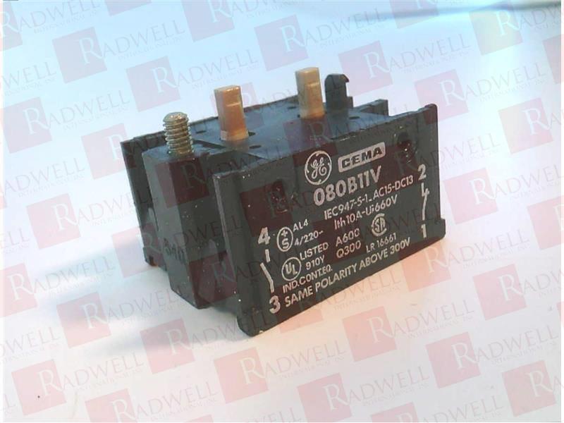 GENERAL ELECTRIC 080B11V