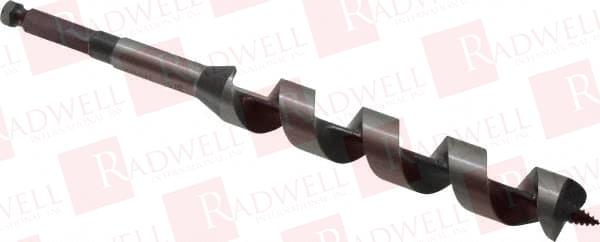 3/4 INCH, 3/8 INCH DIAM STRAIGHT SHANK, 7-7/8 INCH OVERALL LENGTH WITH 5 INCH TWIST, DUAL AUGER BIT SCREW POINT, CARBON STEEL, OXIDE COATED, SINGLE CUTTING EDGE, EXTENDABLE