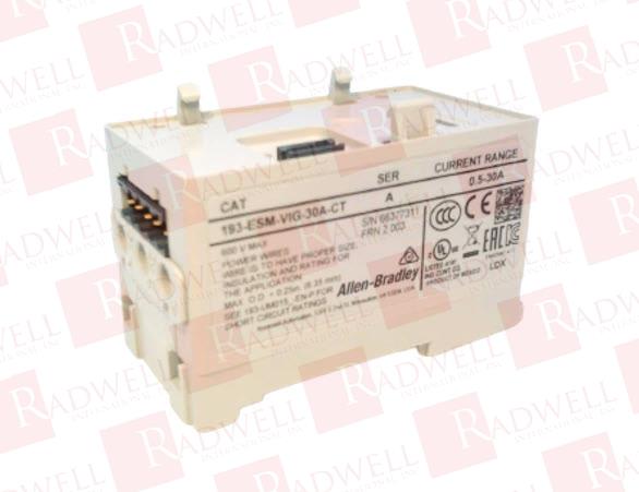 ALLEN BRADLEY 193-ESM-VIG-30A-CT