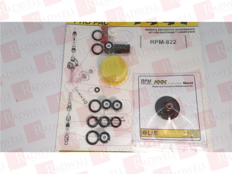 LMI LIQUID METRONICS RPM-822