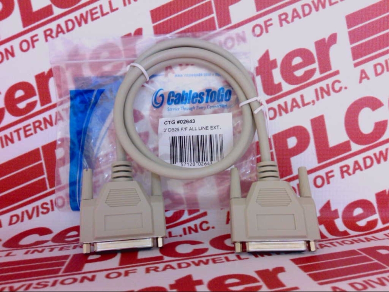02643
 
EXTENSION CABLE DB25 FEMALE/FEMALE 3FT
FACTORY WARRANTY MAY NOT APPLY.    