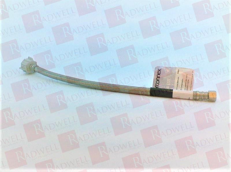 TOILET SUPPLY LINE HOSE, CLOSET STAINLESS STEEL WATER CONNECTORS, COMPRESSION X BALLCOCK NUT, 3/1" SOFT COMP. X 7/8" SOFT CONE BALLCOCK X 16", UPC NO: 037155598625