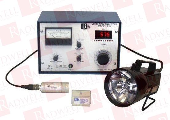  , PORTABLE VIBRATION ANALYZER/BALANCER, 12 VDC BATTERY,115-230 VAC, SHOP POWER, 50/60 HZ