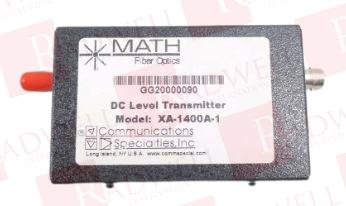 MATH ASSOCIATES XA-1400A-1