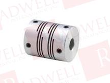 MSX FLEXIBLE COUPLING, SLIT TYPE, SHAFT BORE DIA. (MACHINED) D1():10, OUTER DIAMETER() 34