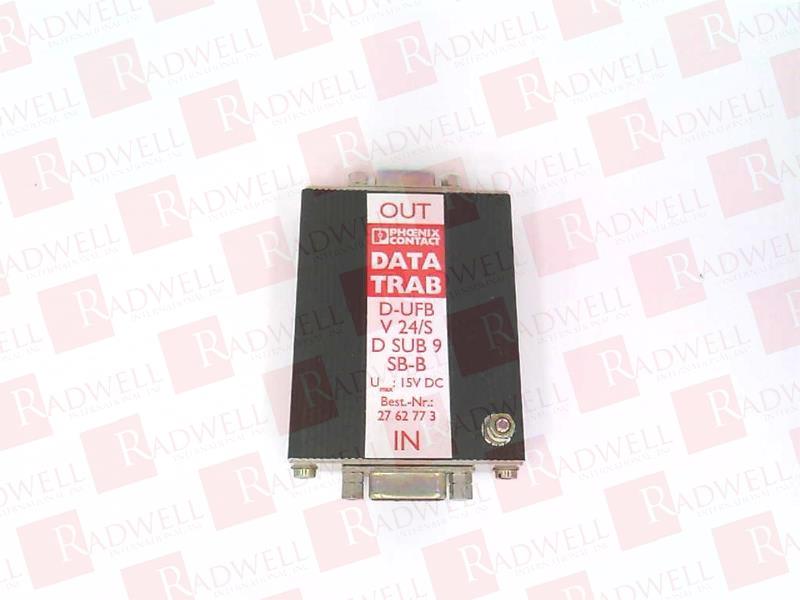 PHOENIX CONTACT D-UFB-V24/S-DSUB-9/SB-B