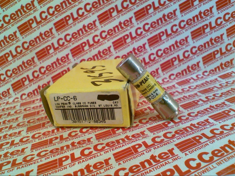 FUSE 6AMP 600VAC CLASS-CC LOW PEAK MIDGET 10X38MM