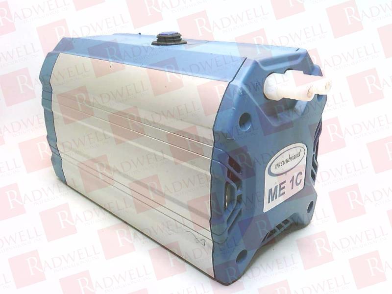 VACUUM PUMP, SUITABLE FOR USE WITH CHEMICALS, NO INLET TRAP OR CONDENSER, 100 MBAR ULTIMATE VACUUM, 11 L/MIN FLOW RATE, ATEX CATEGORY 3 COMPLIANT, 1.1 BAR, 50/60 HZ, 45 DBA, IP40