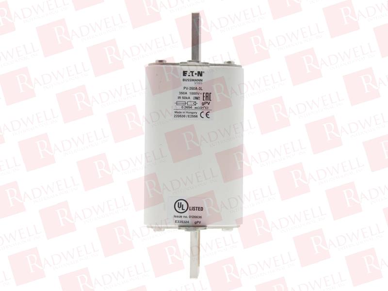 EATON CORPORATION PV-350A-3L