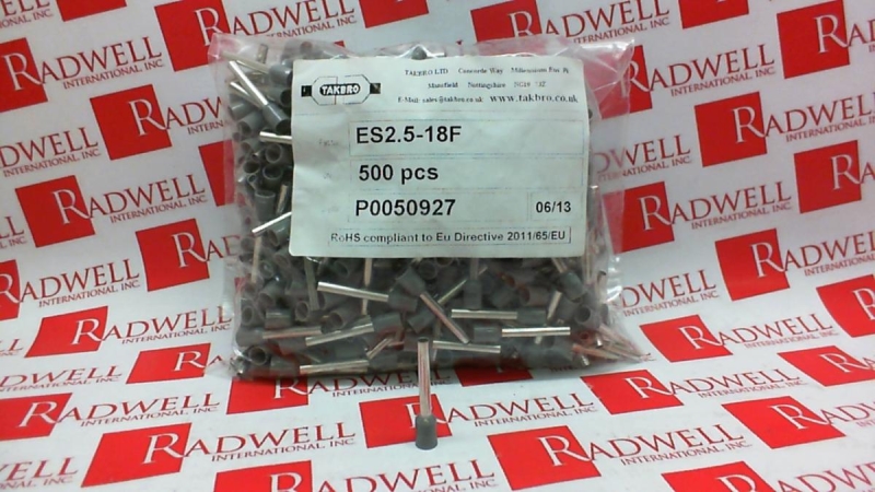WIRE END INSULATED SLV 2.5MM PRICE EACH