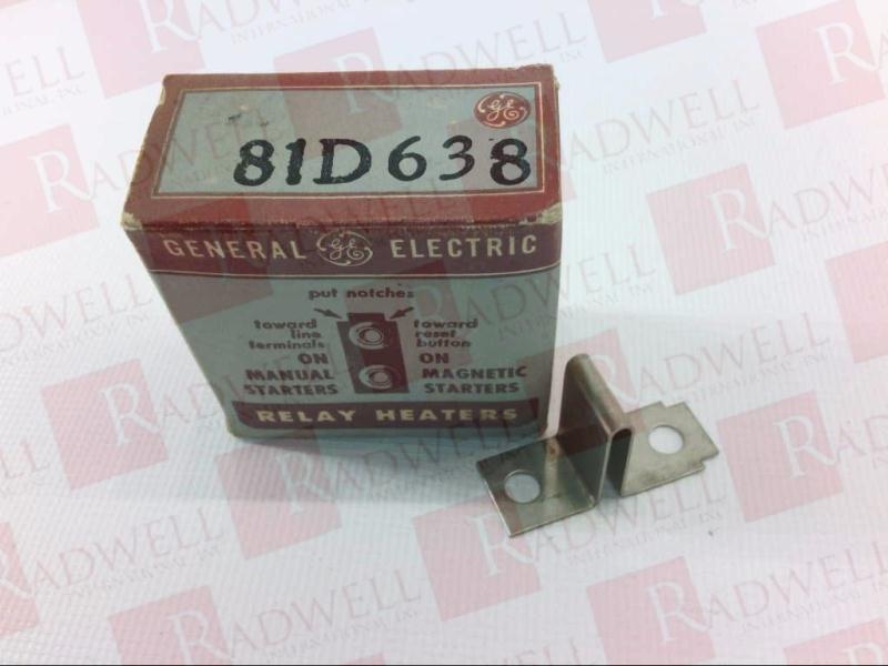 GENERAL ELECTRIC 81D-638