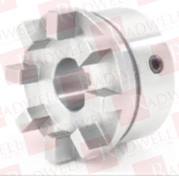 JAW COUPLING HUB - CPLG SIZE: 25, STRAIGHT JAW, 1.5000 IN BORE, FINISHED W/ KEYWAY & 1 SS, STEEL