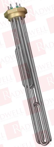 IMMERSION HEATER, FOR HYDRAULIC OIL HEATING, WITH ELEMENT TUBES IN ACIDPROOF STAINLESS STEEL, OE-341, 1000 230/400 555 2530490202